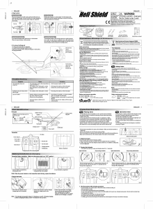 Manual Silverlit Heli Shield Radio Controlled Helicopter