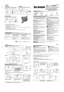Handleiding Silverlit Sky Knight Radiobestuurbare helikopter