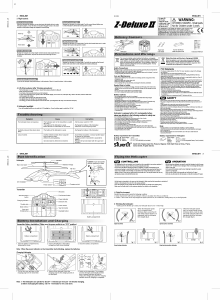 Handleiding Silverlit Z-Deluxe II Radiobestuurbare helikopter