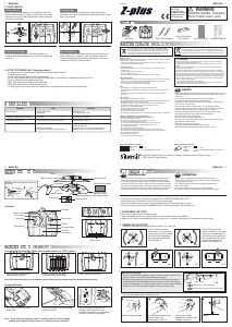 Manual Silverlit Z-Plus Radio Controlled Helicopter