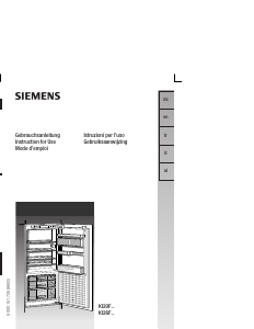 Bedienungsanleitung Siemens KI20FA50 Kühlschrank