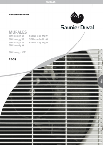 Manuale Saunier Duval SDH 10-050 W Condizionatore d’aria