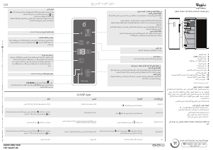 كتيب ويرلبول UW8 F2D XBI N 2 فريزر