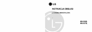 Instrukcja LG MG-556EL Kuchenka mikrofalowa