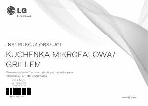 Instrukcja LG MH6043HW Kuchenka mikrofalowa