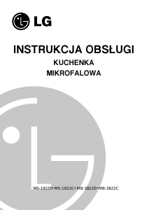 Instrukcja LG MB-3822C Kuchenka mikrofalowa