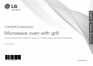 Manual LG MH6343DAR Microwave
