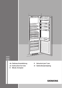 Manual Siemens KI25FP70 Refrigerator