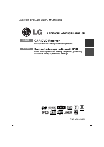 Manual LG LAD4710R Car Radio