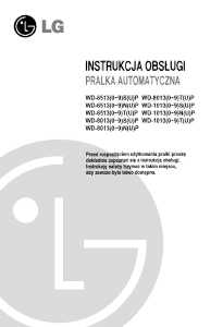 Instrukcja LG WD-80130NUP Pralka