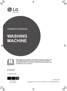 Manual LG F126G1BCH2N Washing Machine