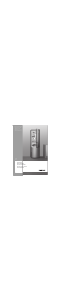 Manual Siemens KI27FP60 Refrigerator