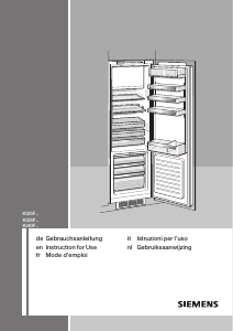 Mode d’emploi Siemens KI40FP60 Réfrigérateur