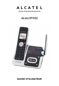 Mode d’emploi Alcatel XP1050 Téléphone sans fil