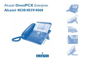 Mode d’emploi Alcatel OmniPCX Enterprise 4038 Téléphone