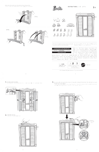 Handleiding Mattel Y8845 Barbie Life in the Dreamhouse Fashion Vending Machine Accessories