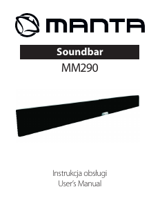 Manual Manta MM290 Soundbar Speaker