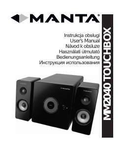 Handleiding Manta MM2040 Touchbox Luidspreker