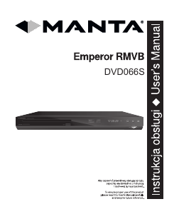 Instrukcja Manta DVD-066S Emperor RMVB Odtwarzacz DVD