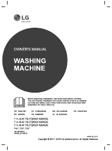 Használati útmutató LG F2J6QY0W Mosógép