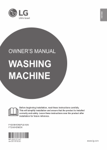 Manual LG F72A8HDM2N Washing Machine