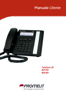 Manuale Promelit 8012D Telefono IP