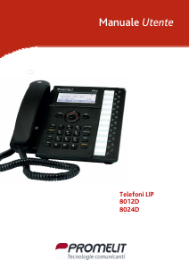 Manuale Promelit 8024D Telefono IP