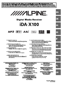Mode d’emploi Alpine iDA-X100 Autoradio