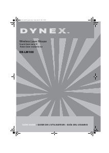 Manual de uso Dynex DX-LM100 Ratón