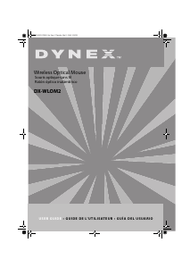 Manual de uso Dynex DX-WLOM2 Ratón