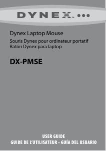 Manual de uso Dynex DX-PMSE Ratón