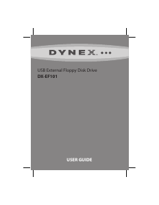 Handleiding Dynex DX-EF101 Floppydrive