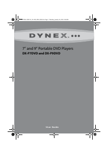 Manual Dynex DX-P7DVD DVD Player