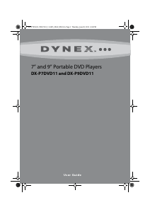 Manual Dynex DX-P9DVD11 DVD Player