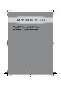 Manual Dynex DX-P7DVD11 DVD Player