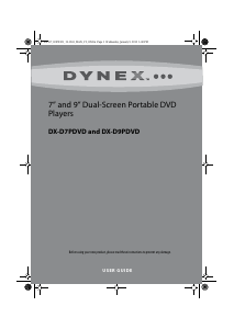 Manual Dynex DX-D9PDVD DVD Player