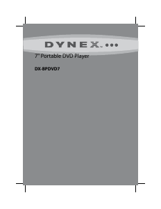 Manual Dynex DX-BPDVD7 DVD Player