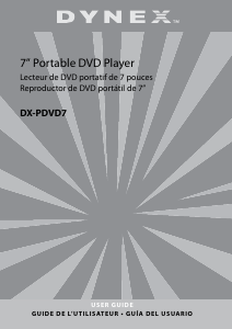Manual de uso Dynex DX-PDVD7 Reproductor DVD