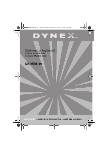 Manual de uso Dynex DX-MKB101 Teclado