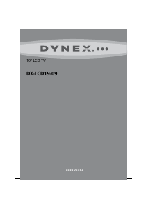 Handleiding Dynex DX-LCD19-09 LCD televisie