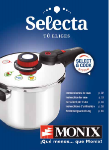 Manual Monix Selecta Pressure Cooker