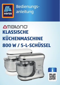 Bedienungsanleitung Medion MD 18684 Standmixer