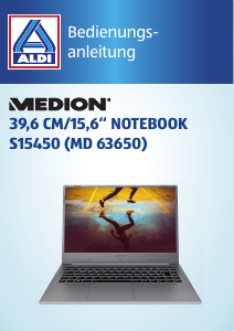 Bedienungsanleitung Medion Akoya S15450 (MD 63650) Notebook