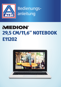 Bedienungsanleitung Medion Akoya E11202 (MD 63670) Notebook
