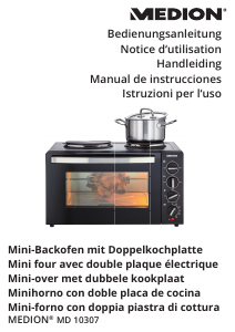 Bedienungsanleitung Medion MD 10307 Backofen