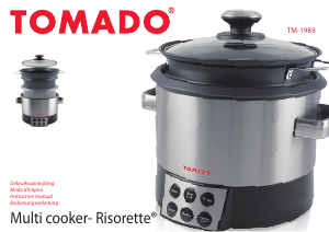 Manual Tomado TM-1989 Slow Cooker