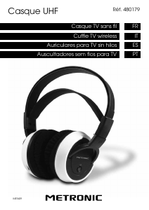 Mode d’emploi Metronic 480179 MET609 Casque