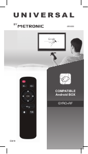 Manual Metronic 495408 Remote Control