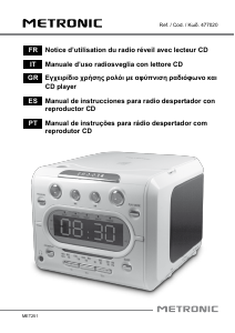 Manuale Metronic 477020 Stereo set