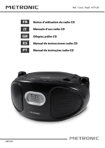 Manuale Metronic 477120 Stereo set